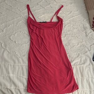 PrettyLittleThing Vibrant Pink Mini Dress